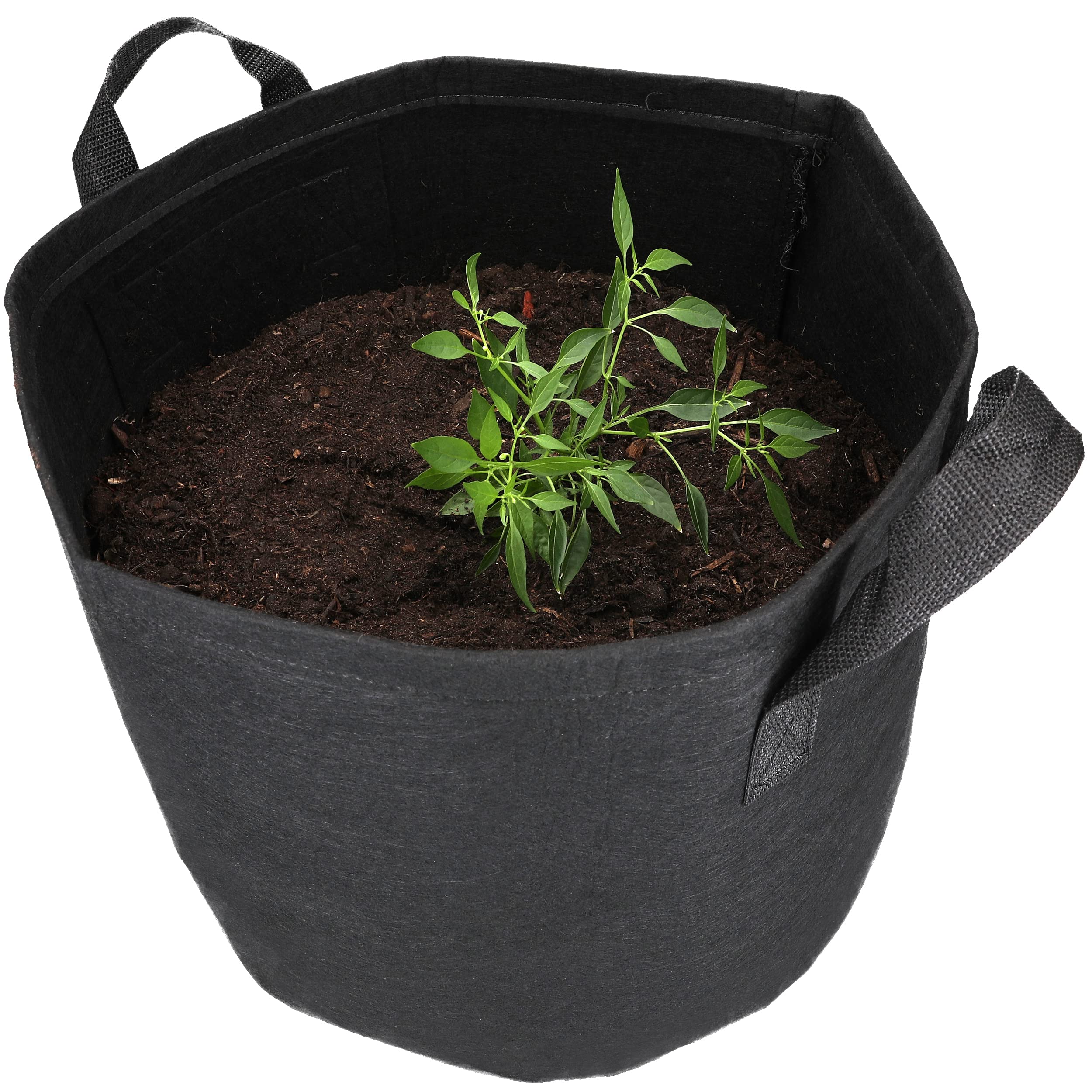 TTL GARDEN 10 sacchetti per piante da 30 l, in tessuto non tessuto - set da 10
