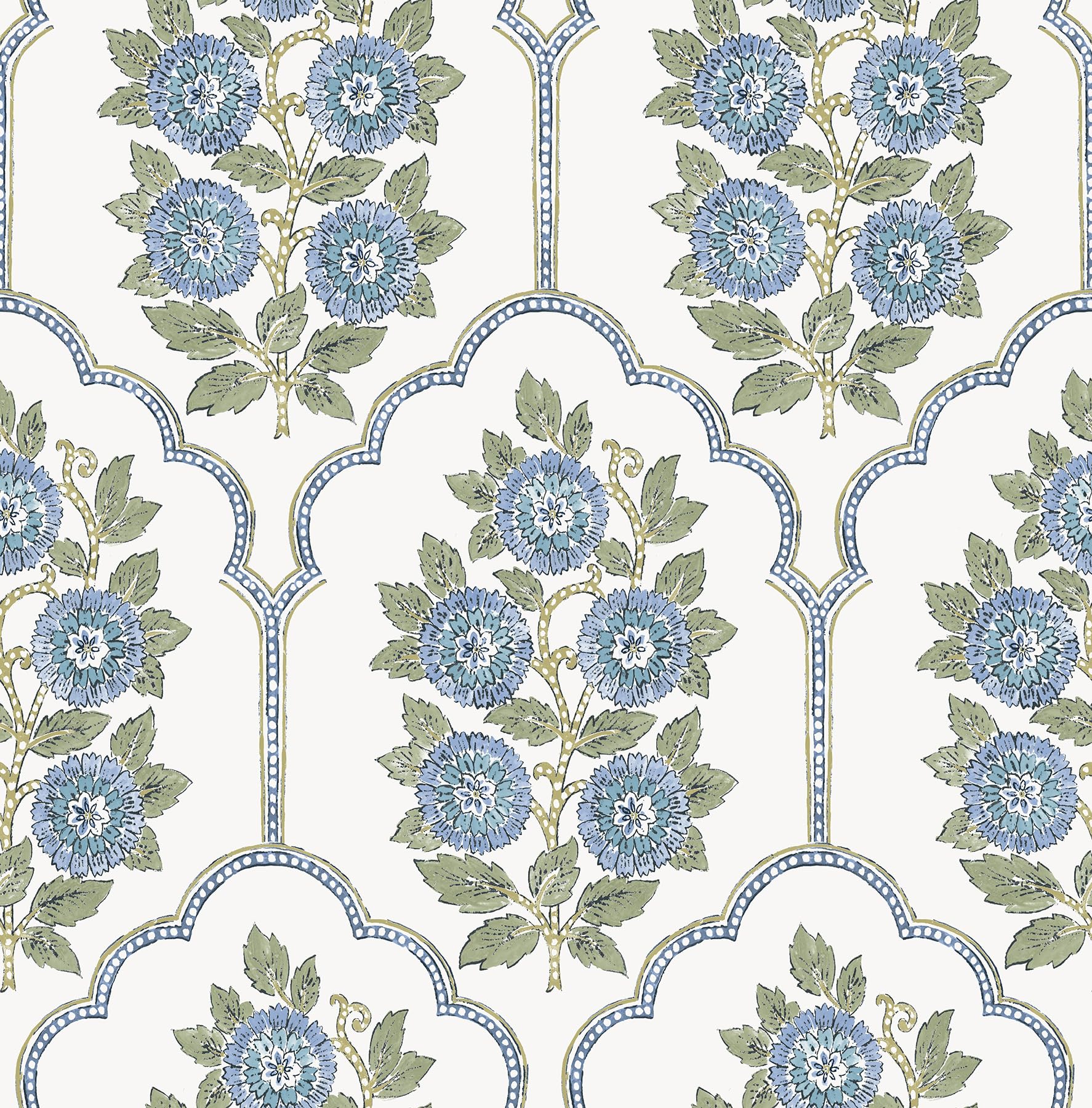 Papier peint autocollant NuWallpaper sans colle pour masquer un mur abime