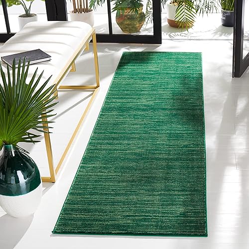 Vista 62 de SAFAVIEH Vision Collection VSN606F - Tapete de 6 pies x 9 pies, crema, moderno, ombré, no desprende pelo, fácil cuidado, para zonas de alto tráfico