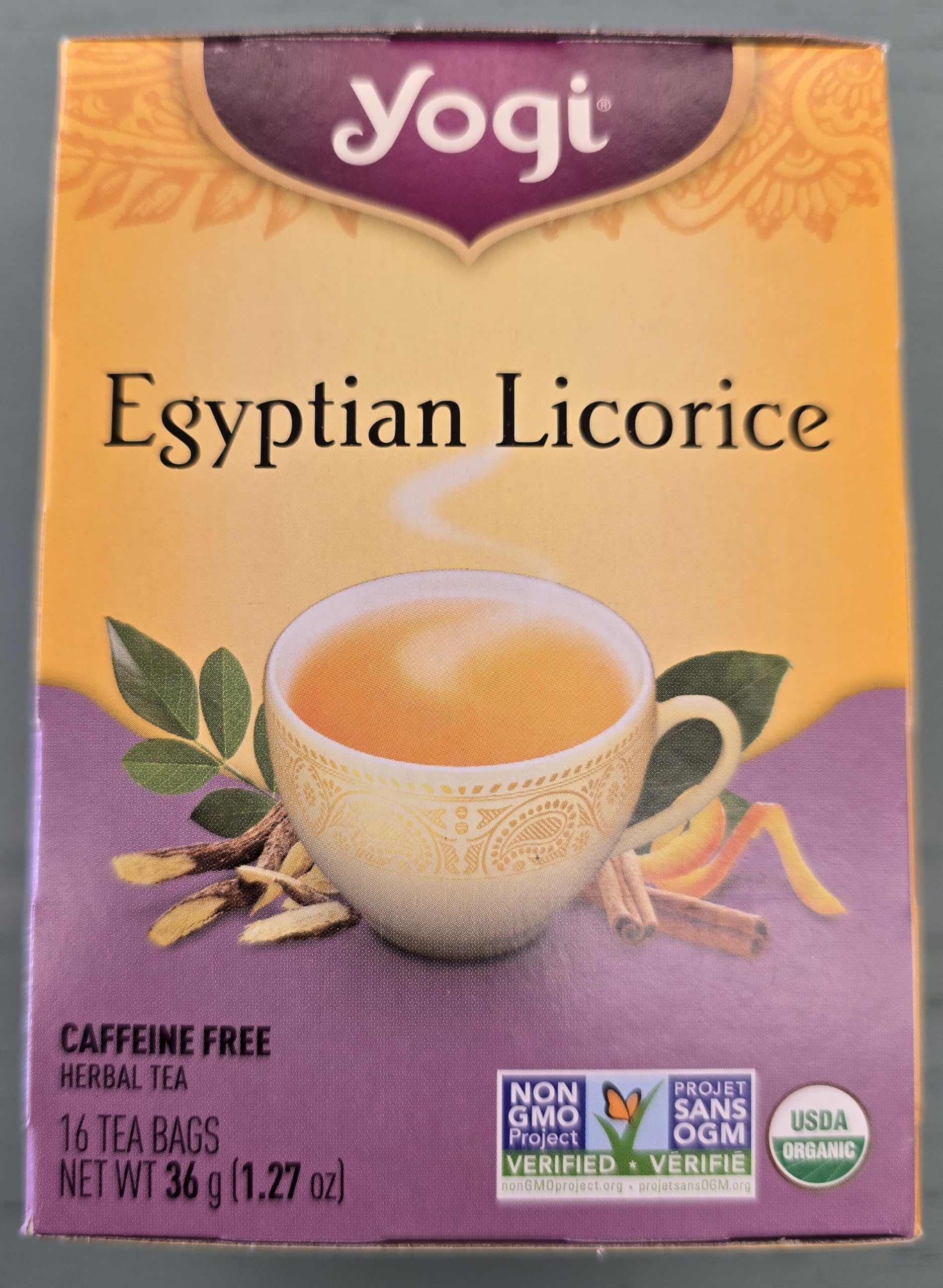 Egypt Licorice Tea (16bags) Egyptian Licorice Yogi Brand: Yogi Tea