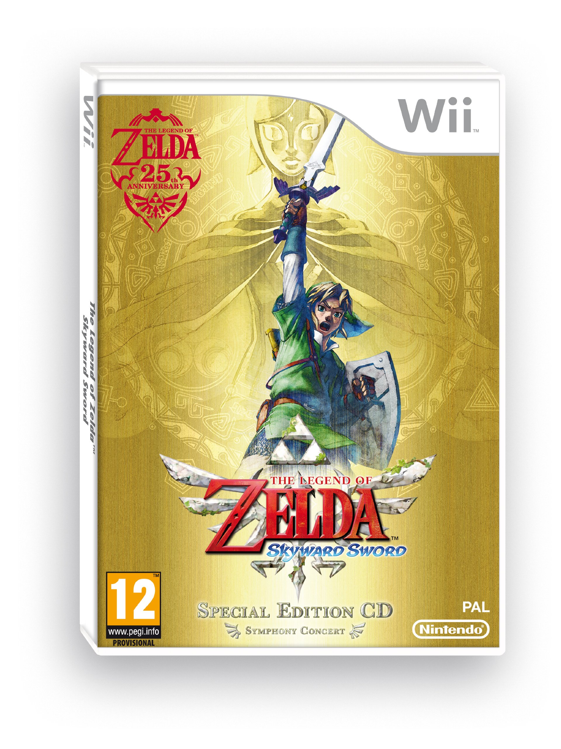 The Legend of Zelda : Skyward Sword + Symphony Concert CD - édition spéciale