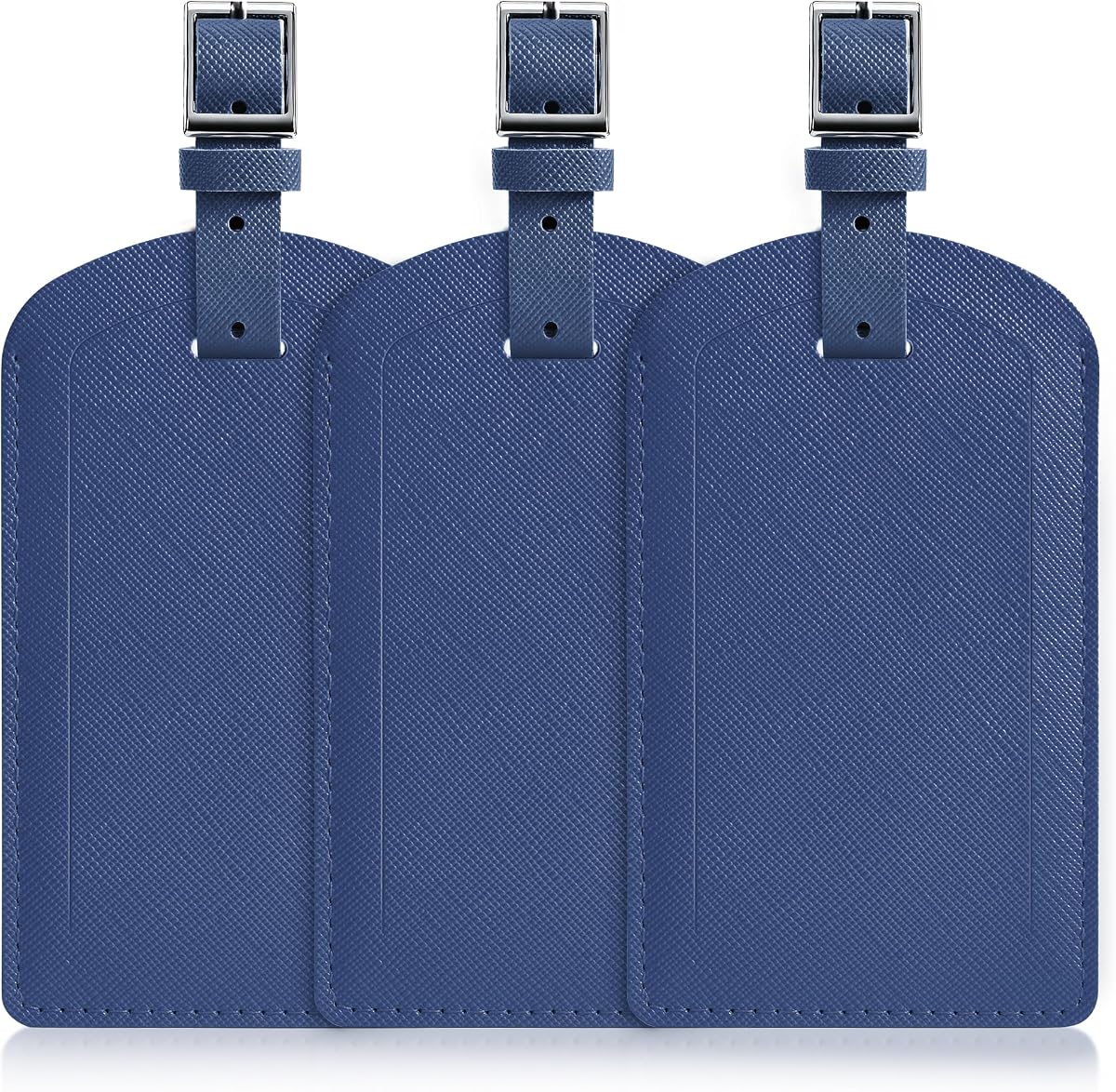 Airkit 3 Pack Luggage Tags for Suitcases, TSA Approved Travel Essentials | Bag Tags with Privacy Protection, Luggage Accessories