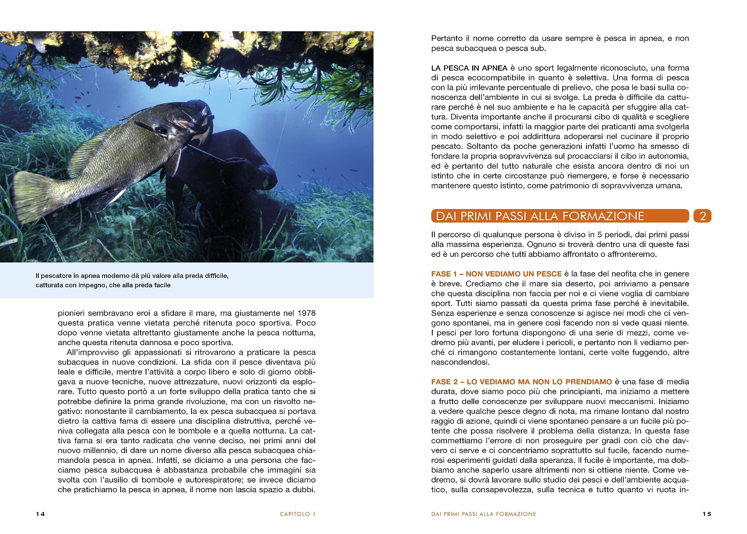 Manuale di pesca in apnea