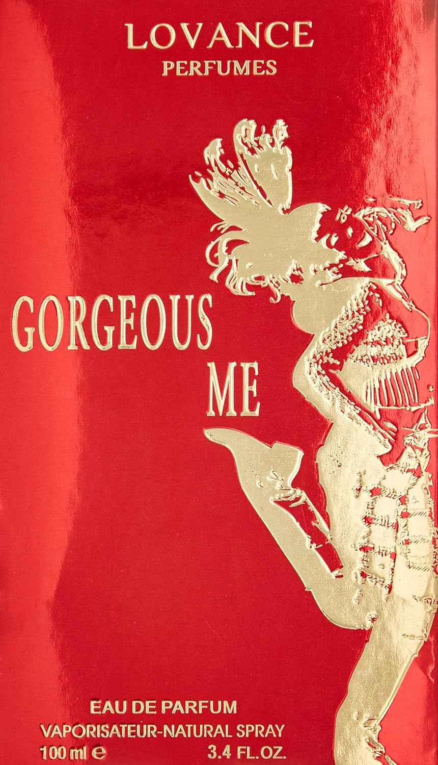 Lovance Perfumes Gorgeous Me Eau De Parfum Spray for Women, 3.4 Ounce