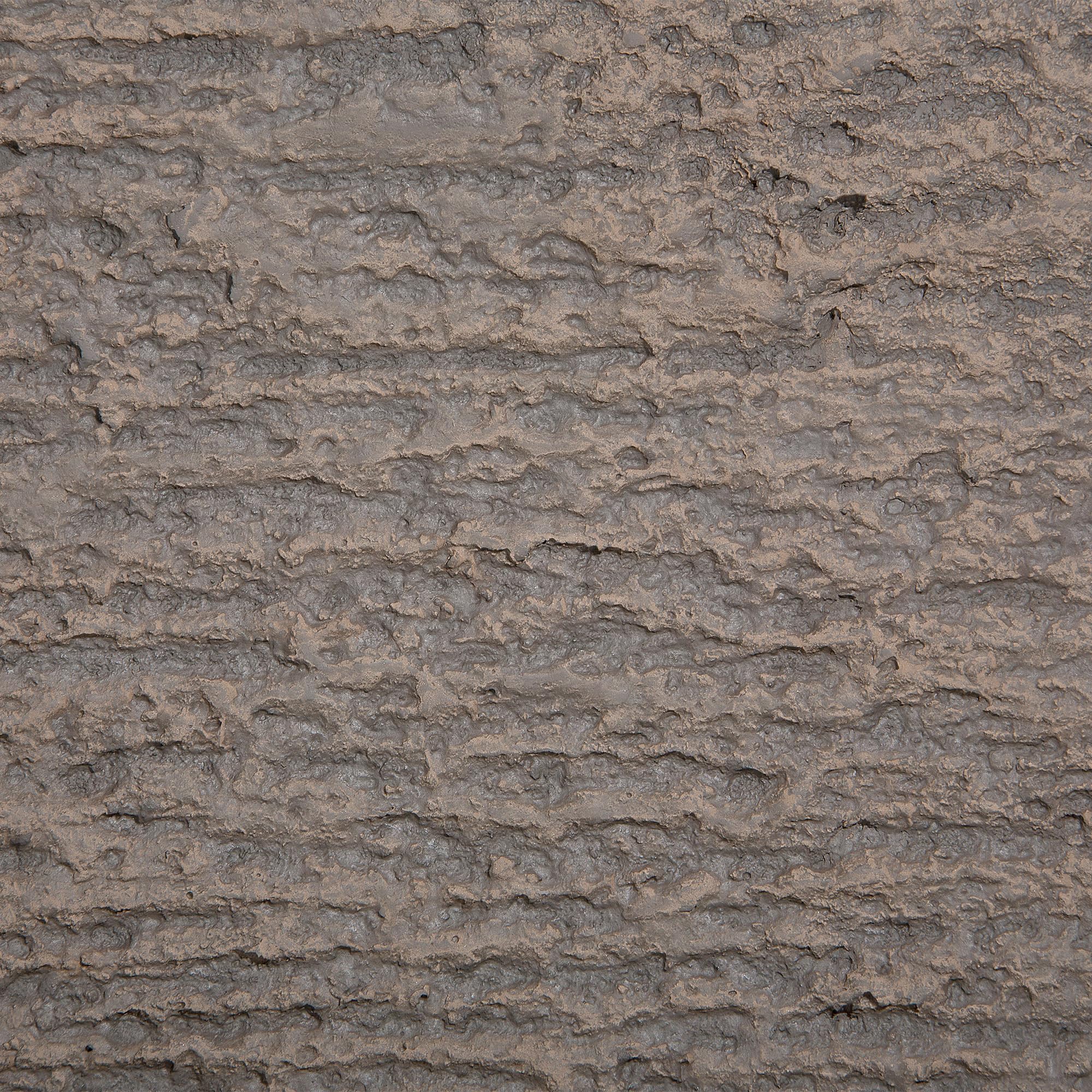 Maceta de piedra marrón alta 30 x 30 x 60 cm para interior y exterior Tenno