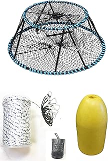 KUFA Sports Vinyl Coated Tower Style Prawn Trap(30