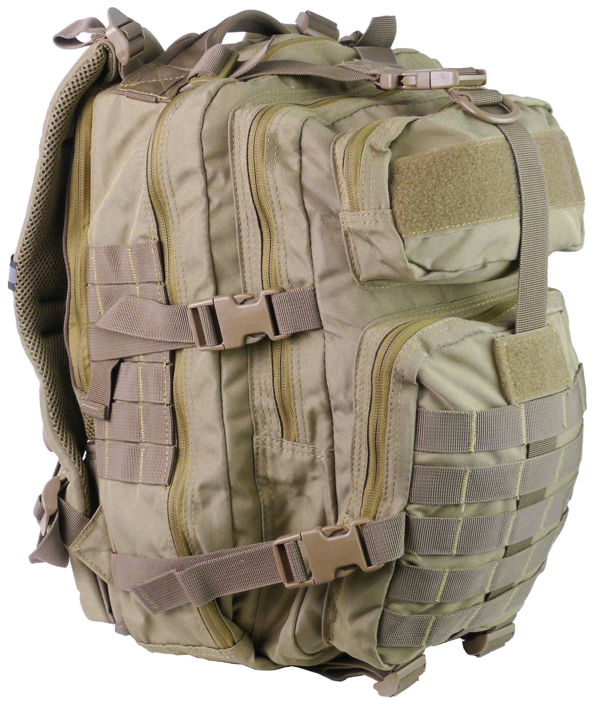 Savage Island Unisex Coyote 28L Tactical Rucksack Backpack Shoulder Bag Hiking Assault Pack