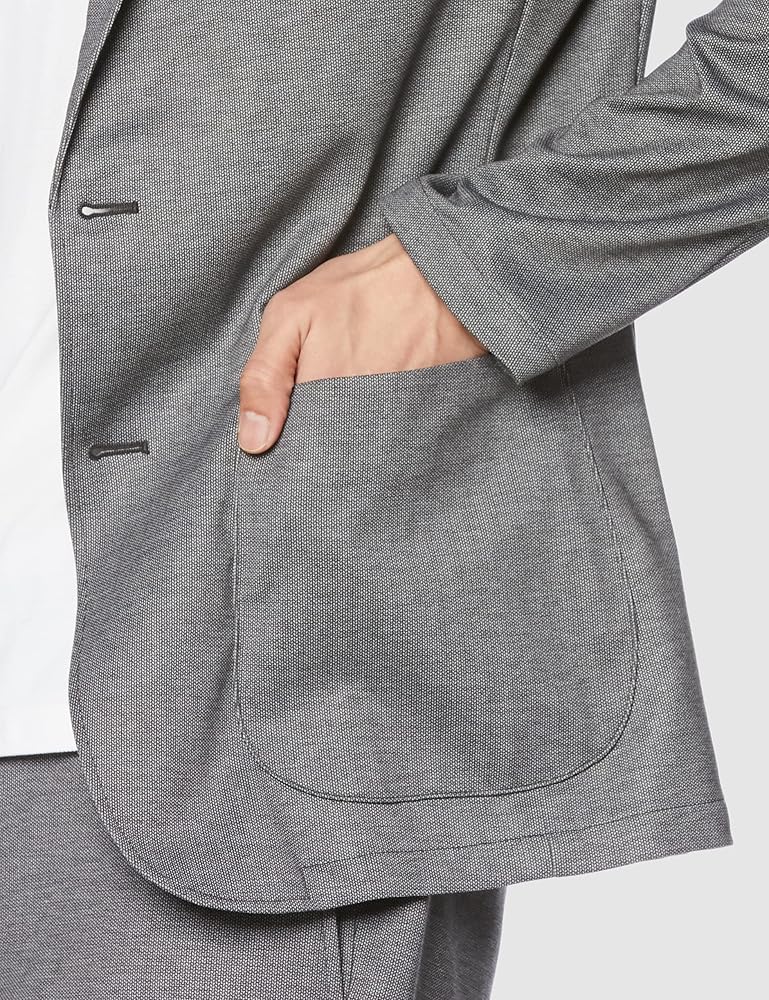 Amazon | [アオキ] パジャマスーツ プリントジャージ ジャケット 襟