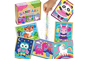 Captivating Sand Art for Kids: Peel and Stick Masterpieces