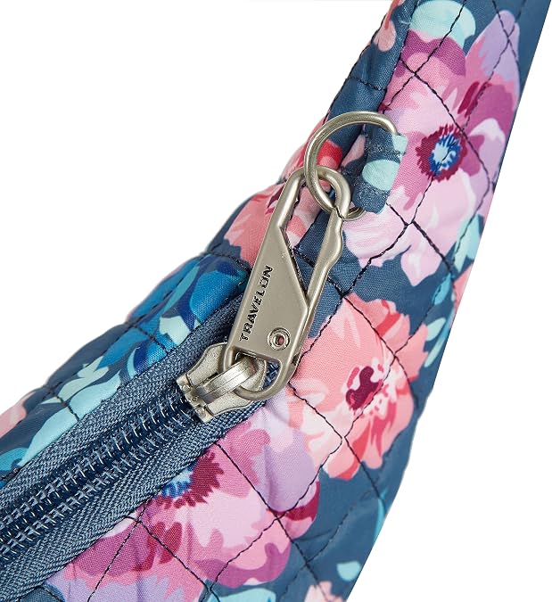 Travelon Unisex Anti-theft Cross-body Bag, Two Pocket Cross-Body Bag