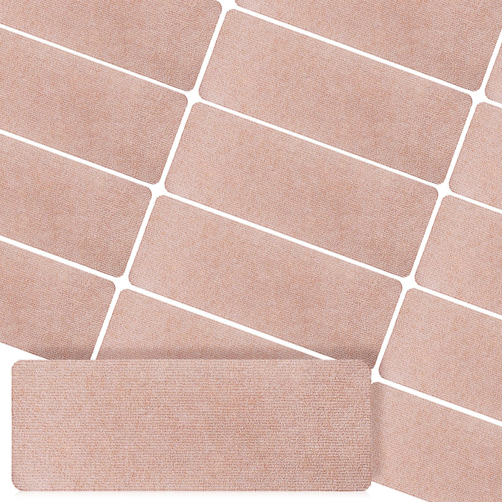 Alfombrillas para escaleras de interior en fibra marrón ideales para un hogar seguro con niños