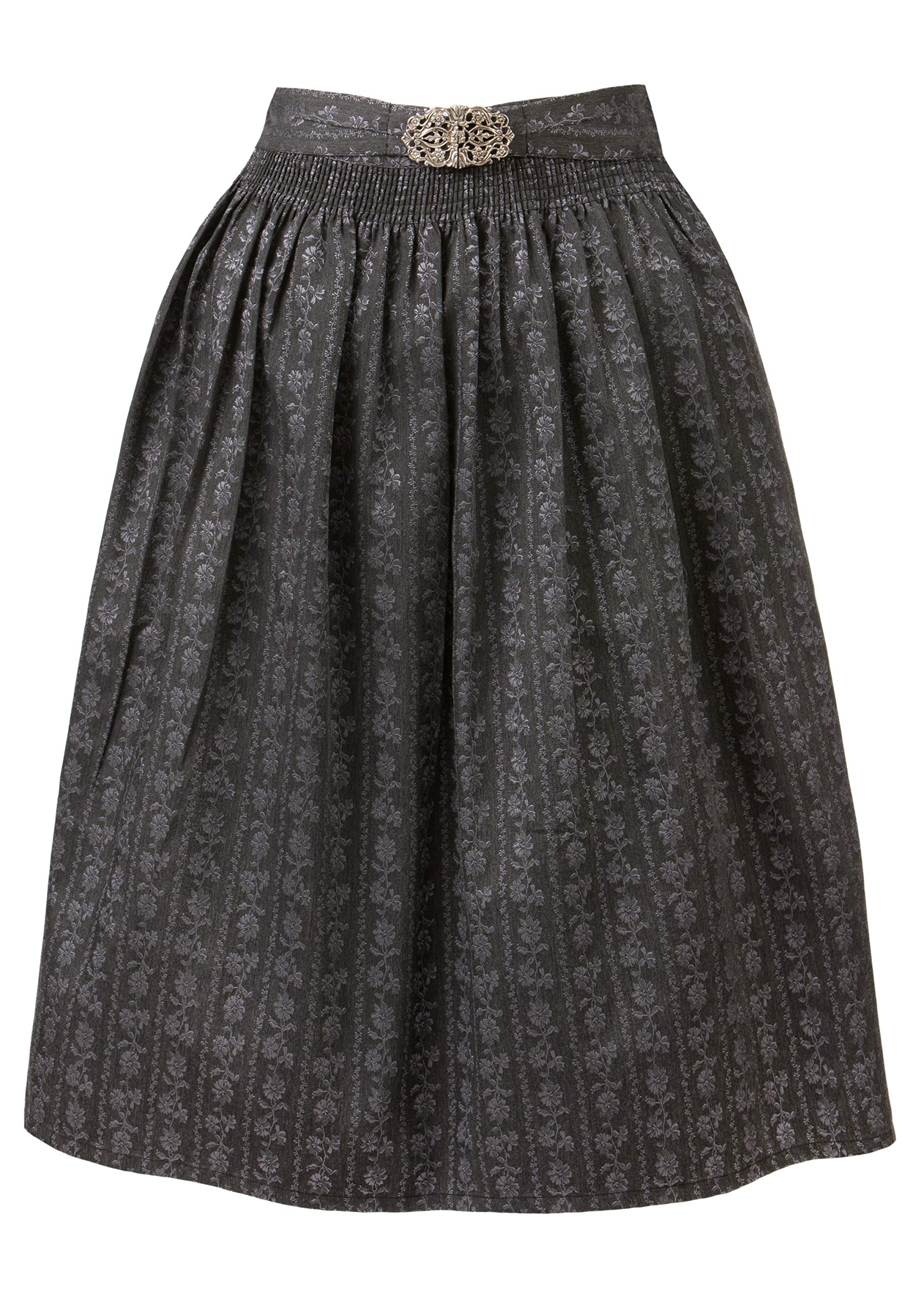 Stockerpoint Charcoal Sc-300 Dirndl Apron, Anthracite, 52-56, 52-56