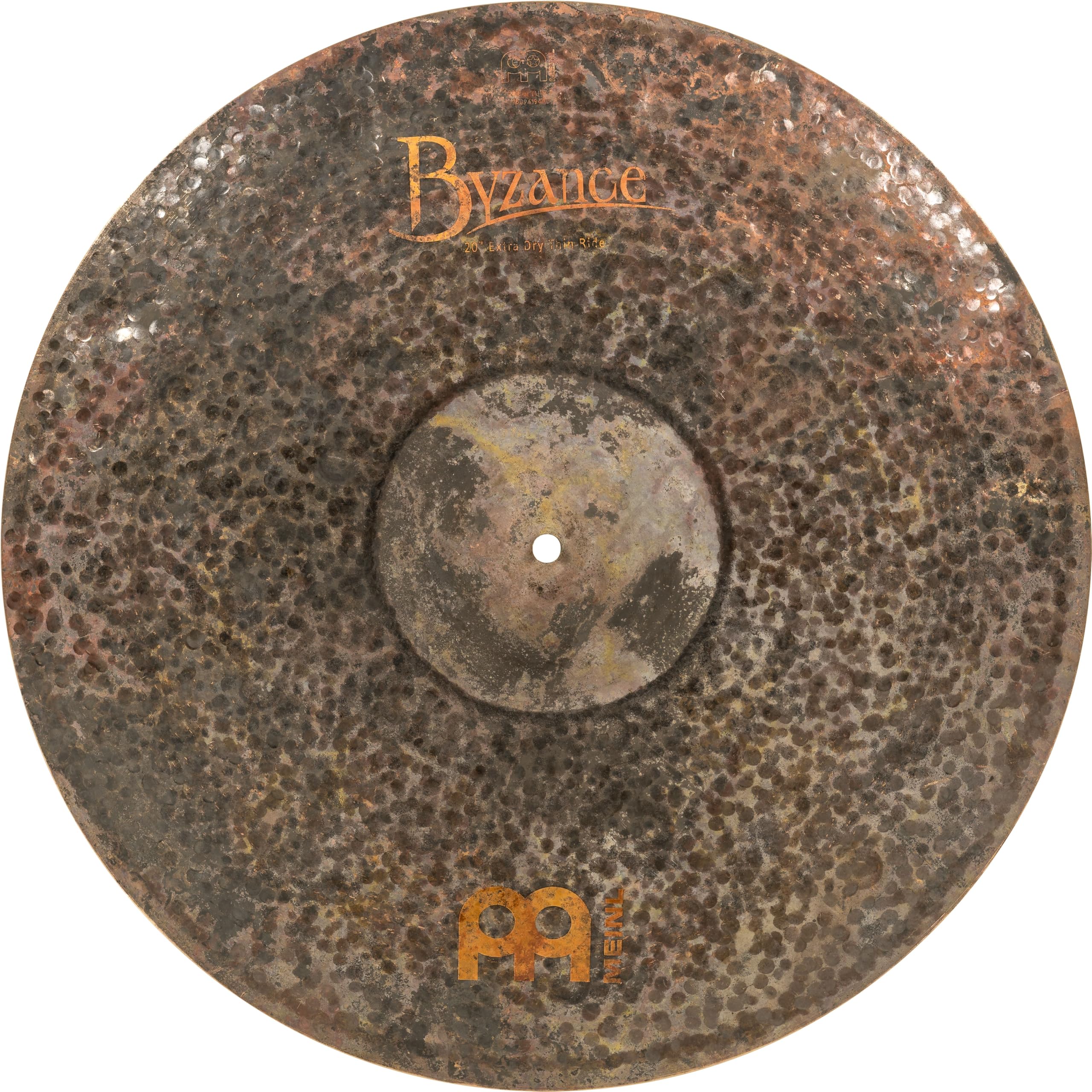 Meinl Cymbals Byzance Extra Dry Cymbale Ride Thin 20 pouces (50,80cm) pour Batterie - B20 Bronze, Finition Brute et Traditionnelle (B20EDTR)