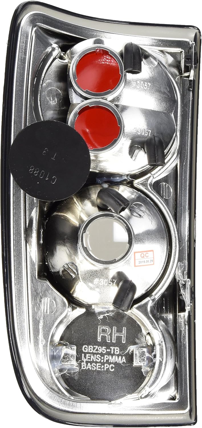 SPEC-D TUNING Smoke Lens Tail Lights Compatible with 1995-2004 Chevy Blazer, 1995-2001 GMC Jimmy, 1998-2000 GMC Envoy, 1996-2001 Oldsmobile Bravada, Left + Right Pair Assembly