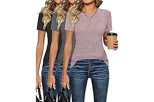 Pack of Women's Knit T-Shirts: Comfort and Versatility