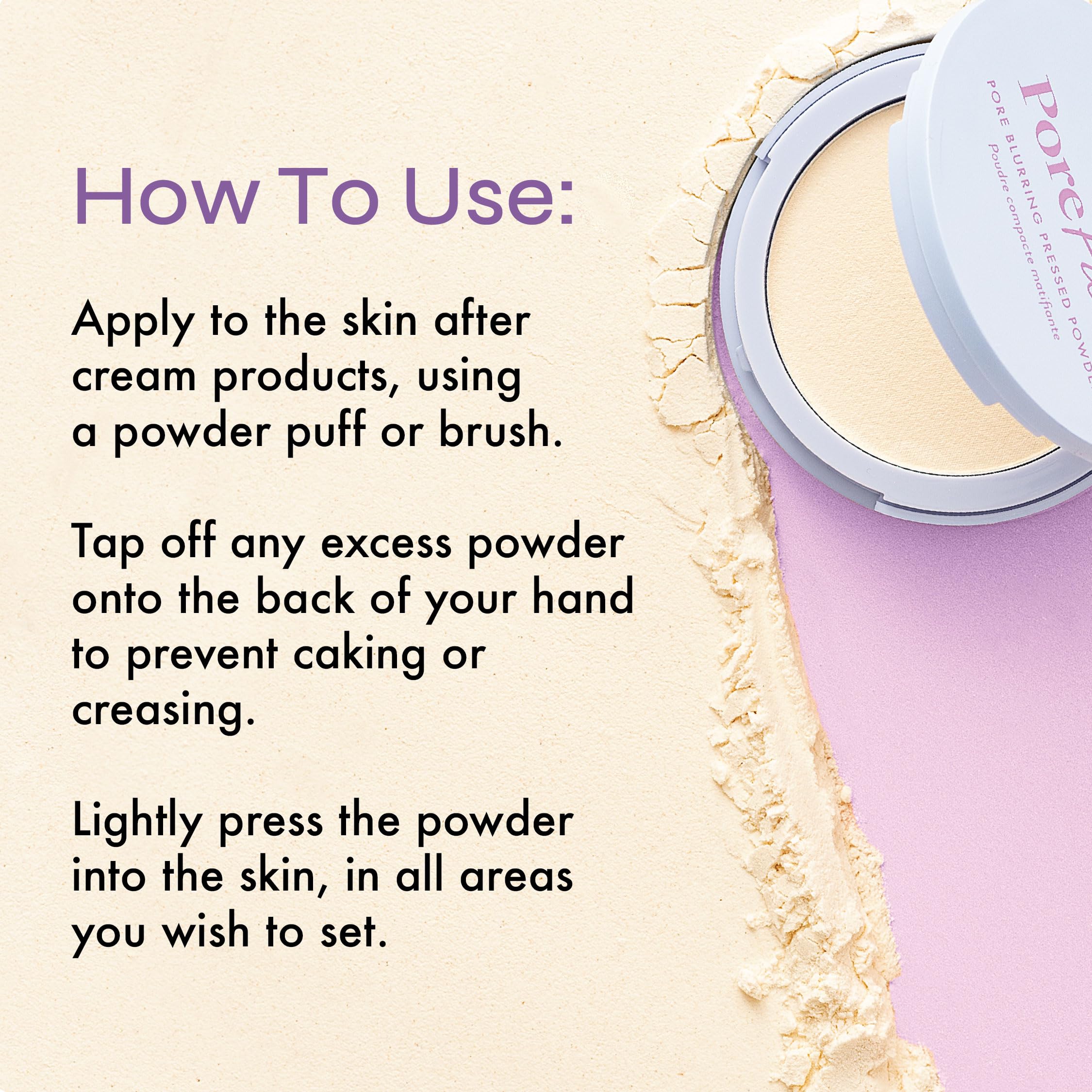 The Beauty Crop PoreFilter Pressed Powder - Blurs Pores & Controls Shine - Deep Shade - 0.34 oz, 72 g (Pack of 1) - Image 4