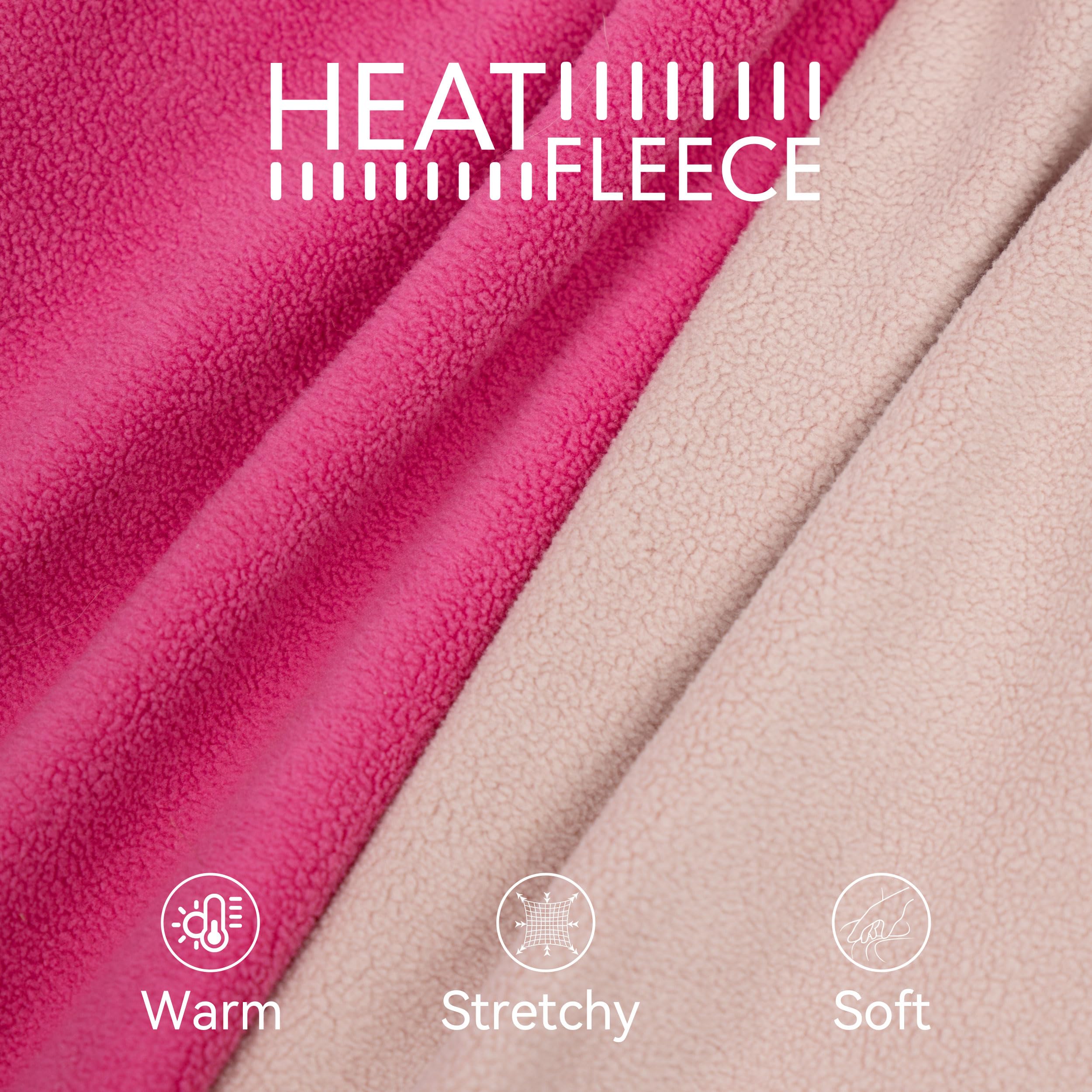 cyeollo Hundepullover für große Hunde, dehnbares, weiches Fleece, Sweatshirt für Hunde, Jungen und Mädchen, Rollkragen, warm, Winterkleidung für große Hunde mit Ärmeln, Rosa und Fuchsia, Größe 3XL, 2