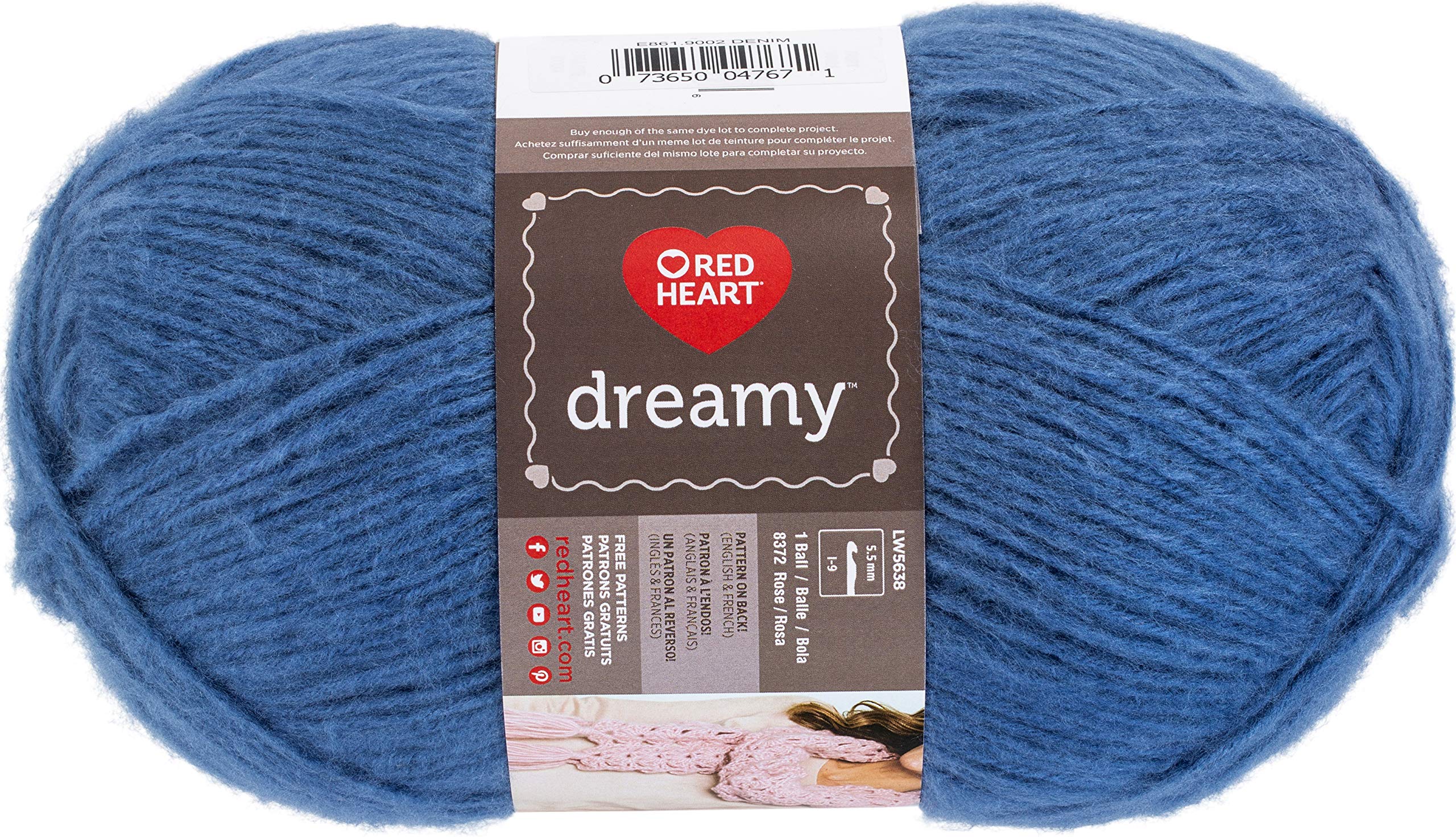 Fil dreamy denim couture mercerie bobine fil bleu pour tissu jean