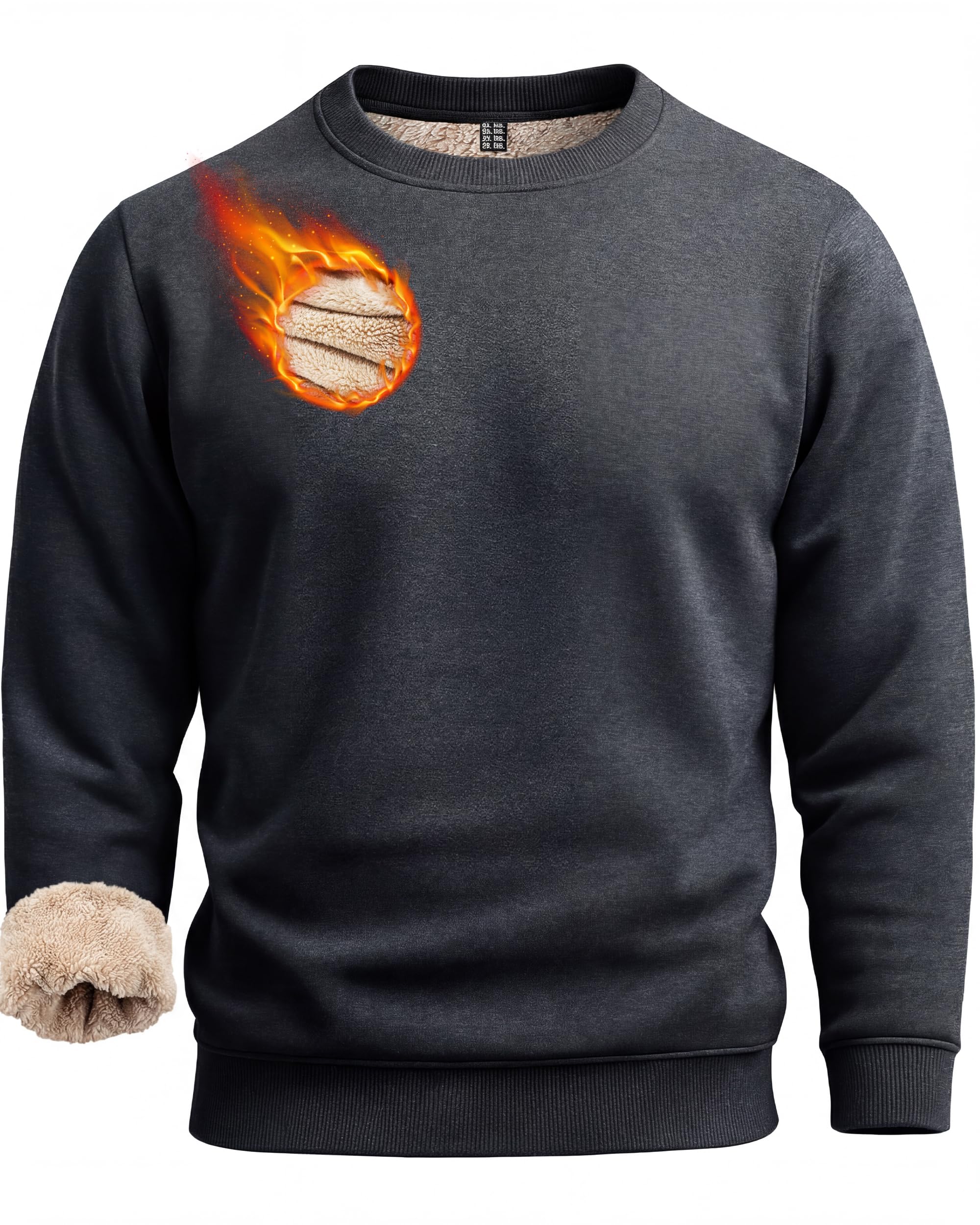 Boladeci Sherpa Lined Crewneck
