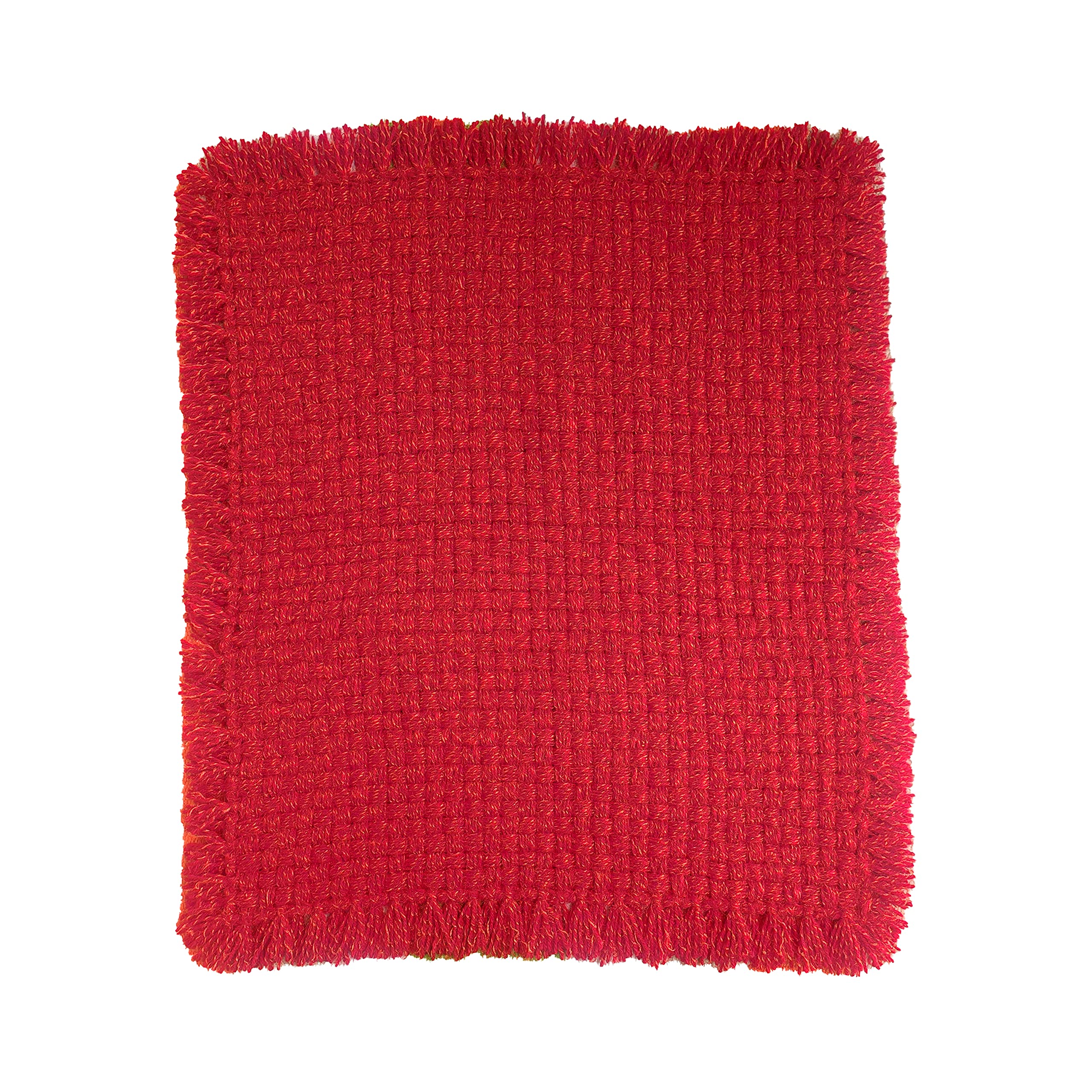 Jaipur Woollen Handicraft Soft Shining Wool Handmade Pooja Aasan Prayer mat (Red, 24 x 21) (B09GNL864V) Amazon Price History, Amazon Price Tracker
