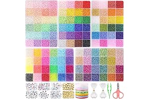 Funtopia 3mm Seed Beads for Jewelry Making