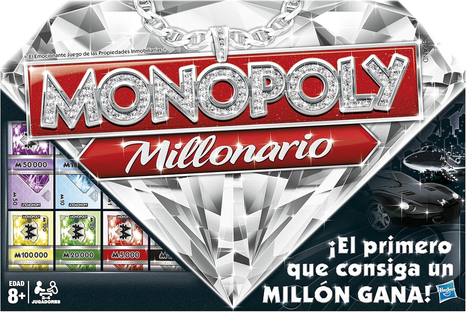 Monopoly Hasbro Gaming Millonario (98838105) : Amazon.es: Juguetes y juegos