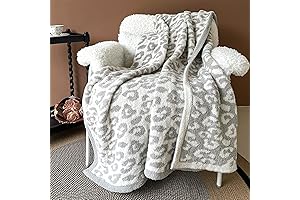 Cupcakes and Cashmere Leopard Throw Blanket: Cozy, Warmth, and Style