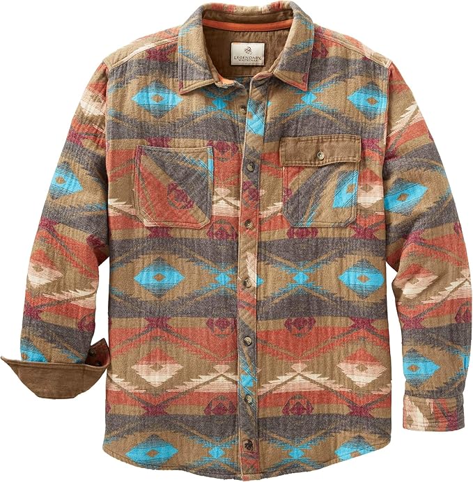 Legendary Whitetails Mens Harbor Heavyweight Flannel Shirt