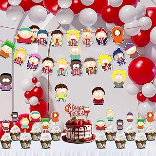 South Paark Theme Birthday Party Supplies - Birthday Decorations. - Buy now