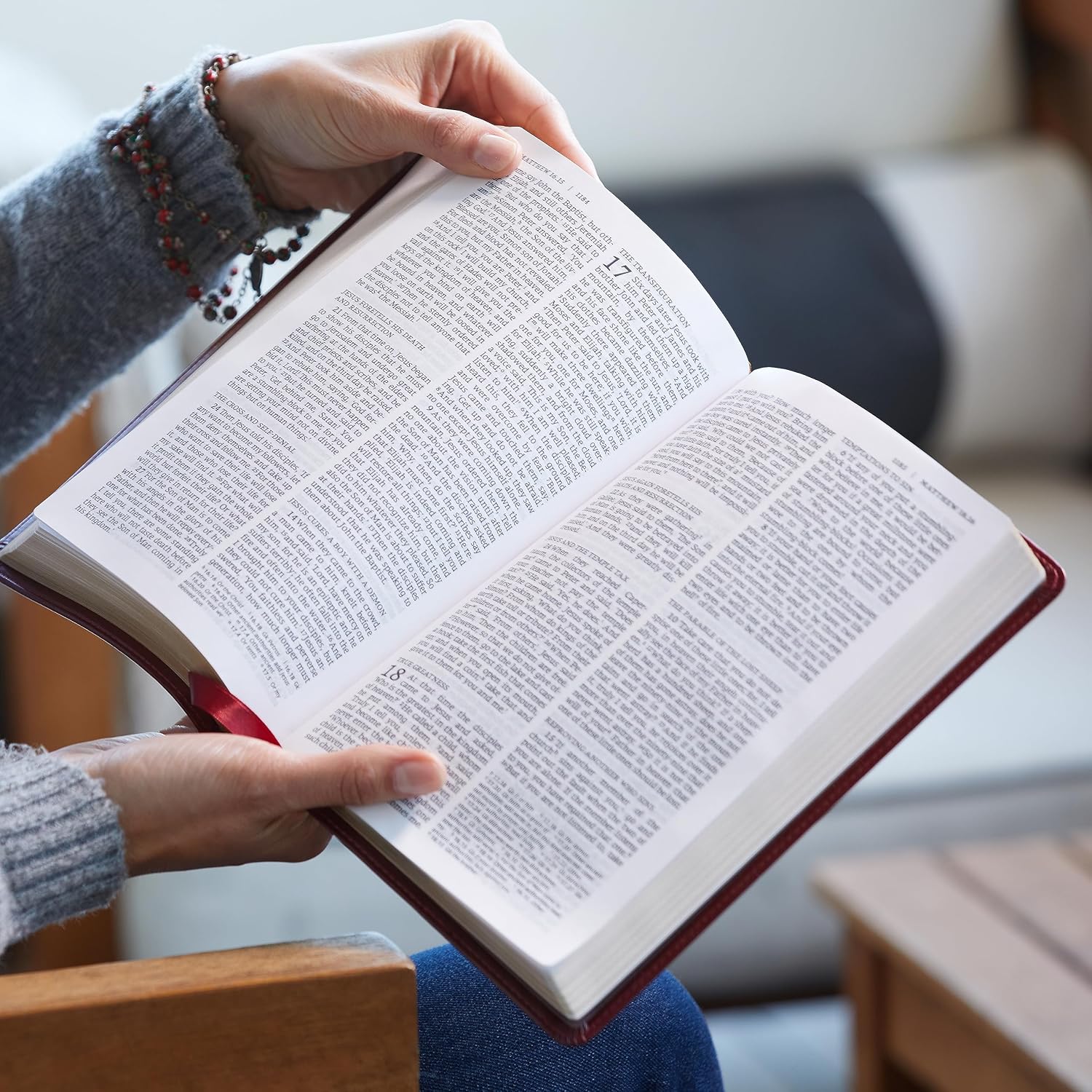 NRSV Large Print Standard Catholic Bible, Black Leathersoft (Comfort Print, Holy Bible, Complete Catholic Bible, NRSV CE): Holy Bible