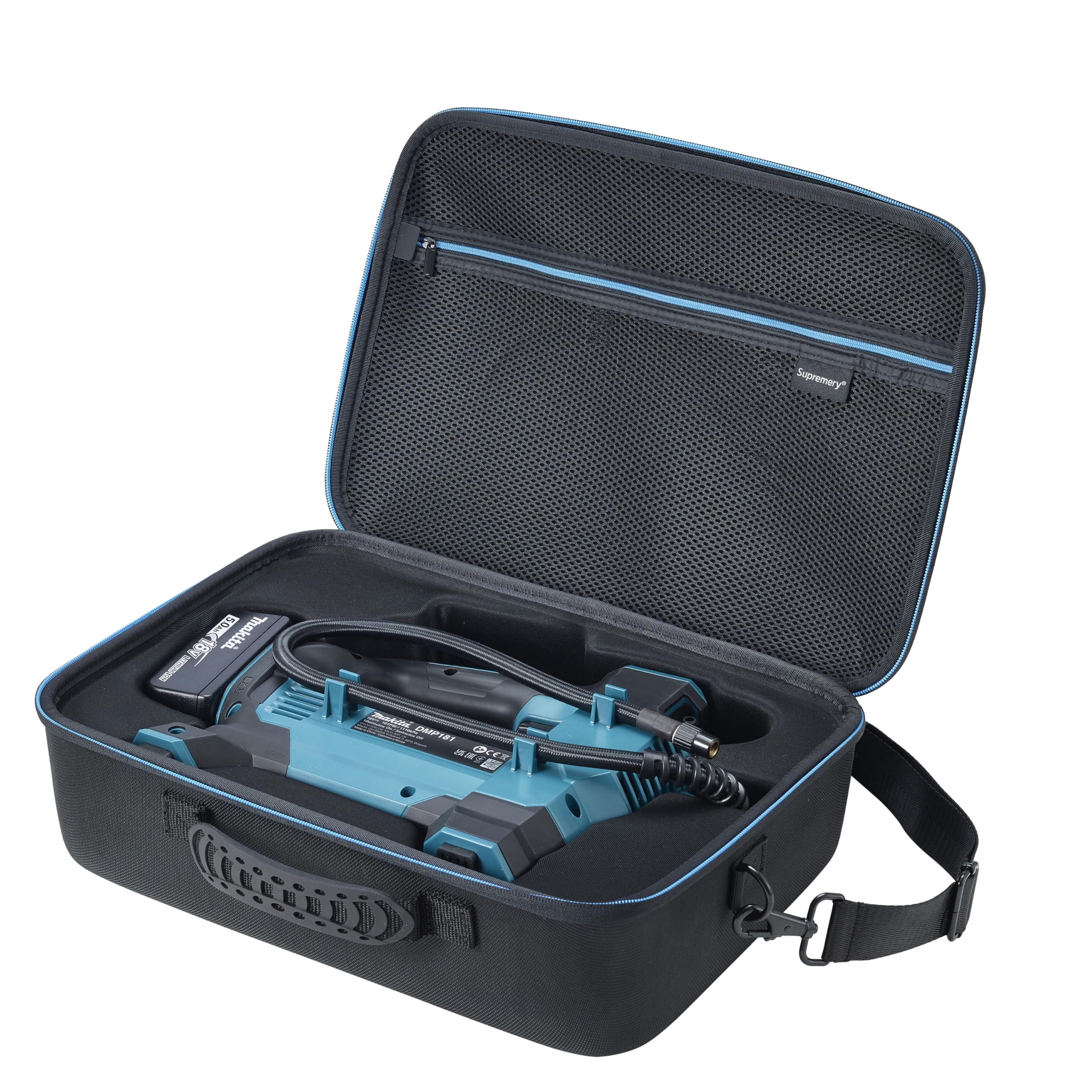 Tasche kompatibel mit Makita DMP181Z Akku Kompressor Case Zubehör kompakte Tragetasche Koffer