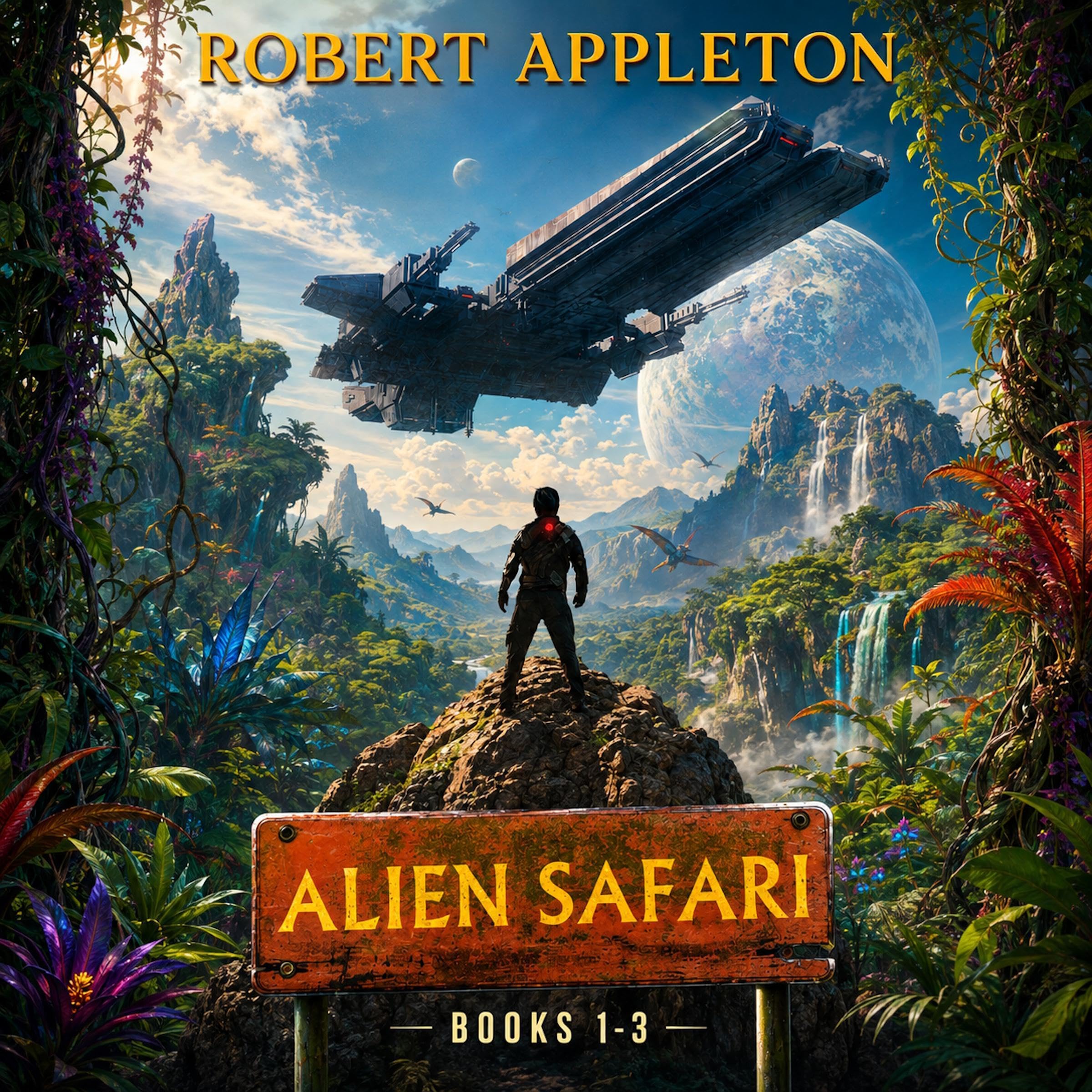 Cover art for Alien Safari, Books 1-3