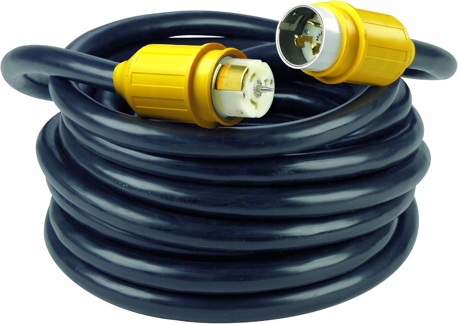 Leviton A9519L 40A Power Cable, 4 Conductors, 3 6 Gage and 1 8 Gage