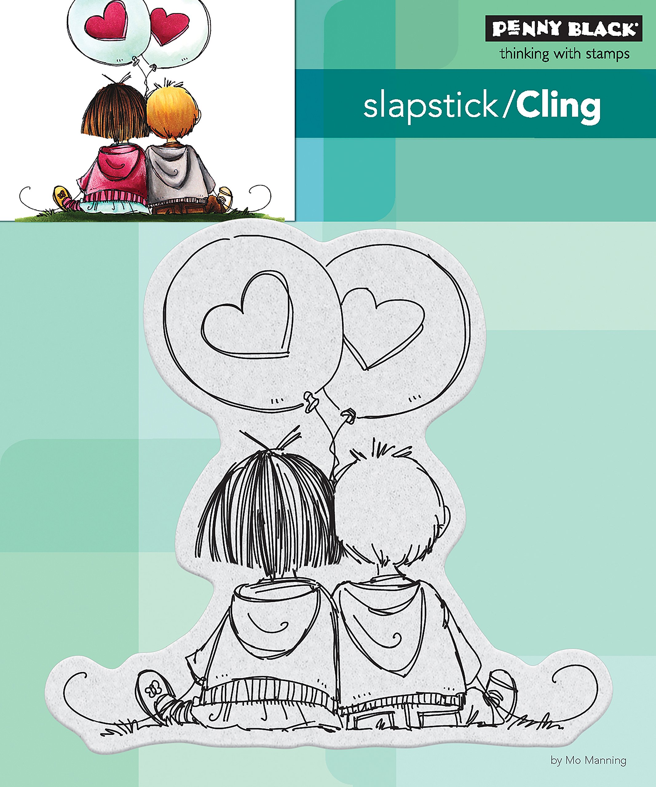 Penny Black Cling Rubber Stamps - In Love 40-584