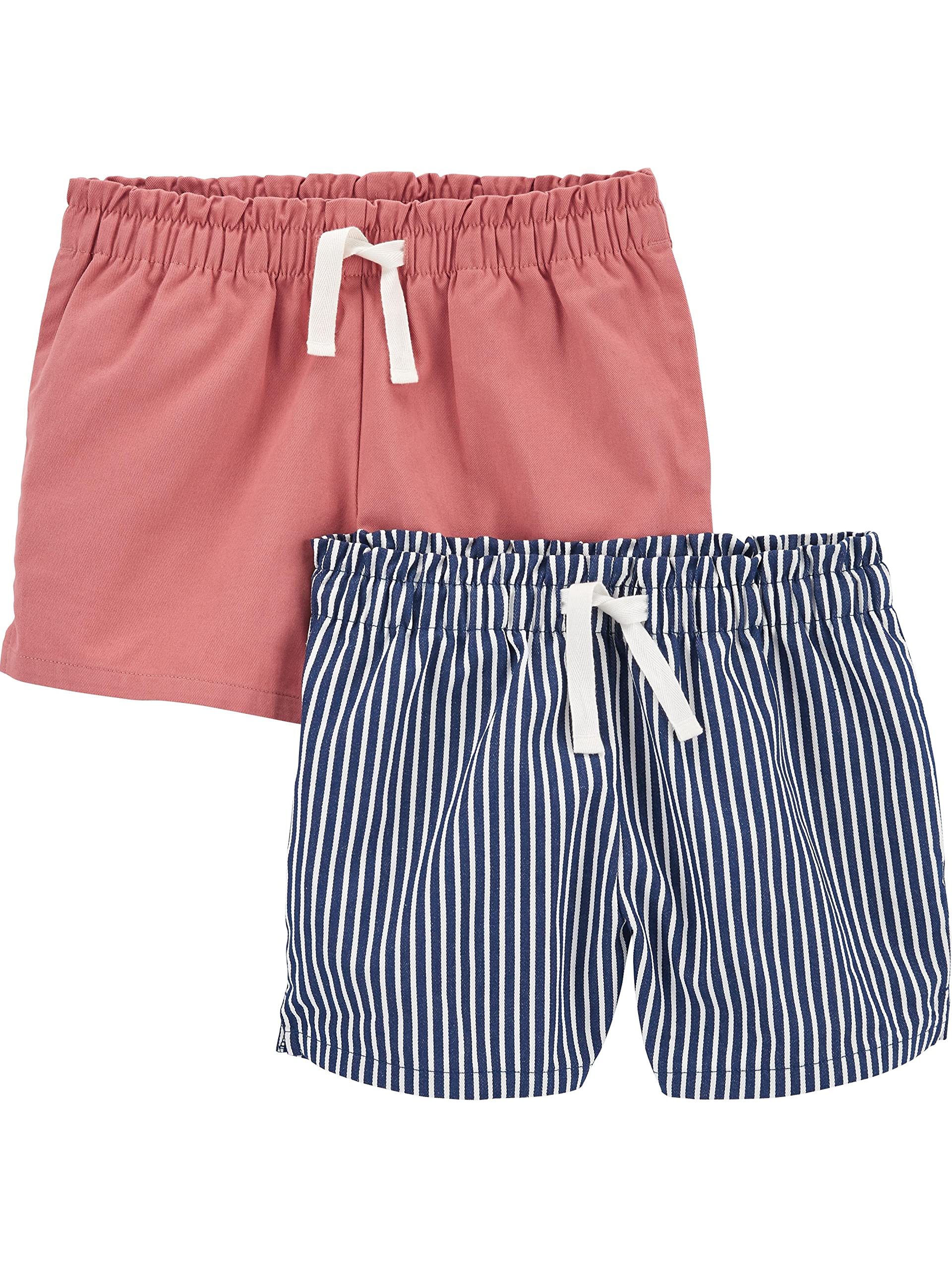 Simple Joys by Carter's Mädchen Shorts Knit Shorts, Pack of 2