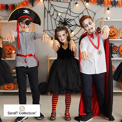 Miniatura 2 de Medalla Drácula con cinta roja, perfecta para Halloween, fiestas, cosplay y mucho más