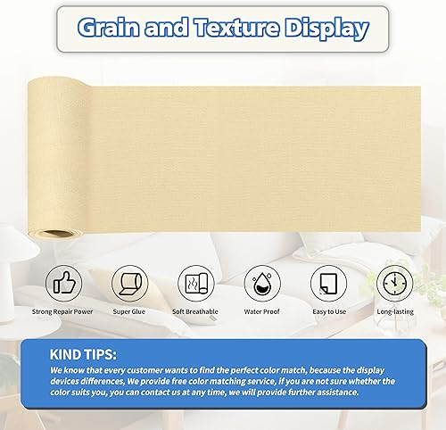 Miniatura 2 de KING MOUNTAIN Cinta de reparación de lona, parche para engranajes para exteriores, 4 x 63 pulgadas, impermeable, autoadhesiva para reparar cubiertas