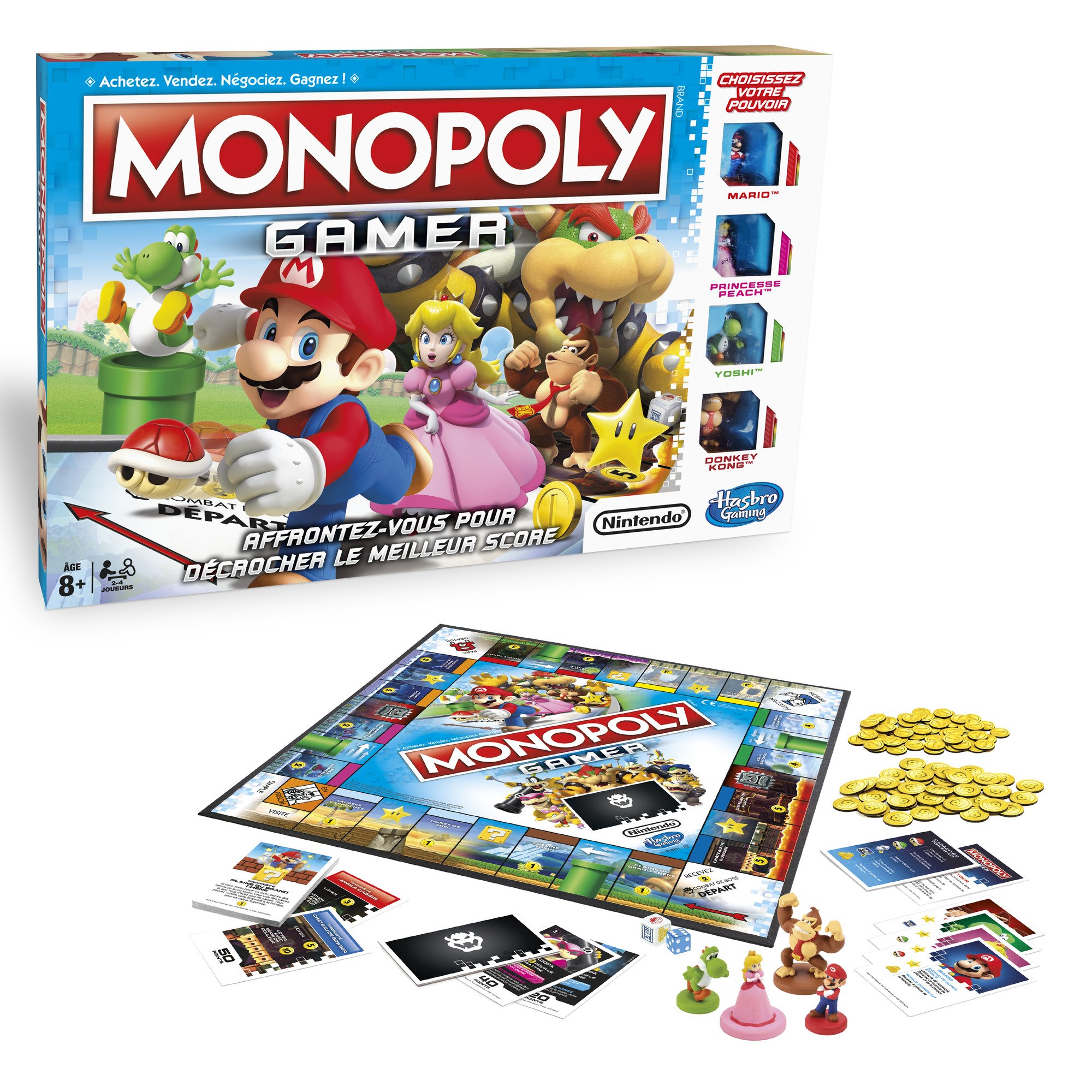Monopoly Gamer - Jeu de Société - C18151010
