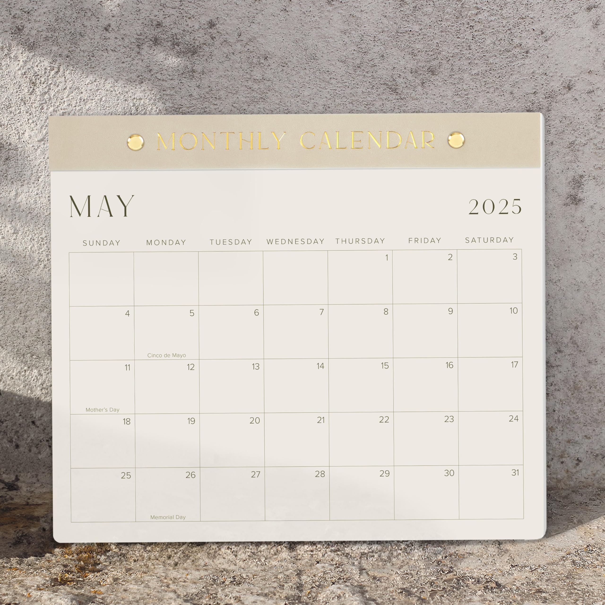 Beautiful 2025-2026 Magnetic Fridge Calendar - Runs From January 2025 Until July 2026 - The Perfect Monthly Refrigerator Calendar for Easy Organizing