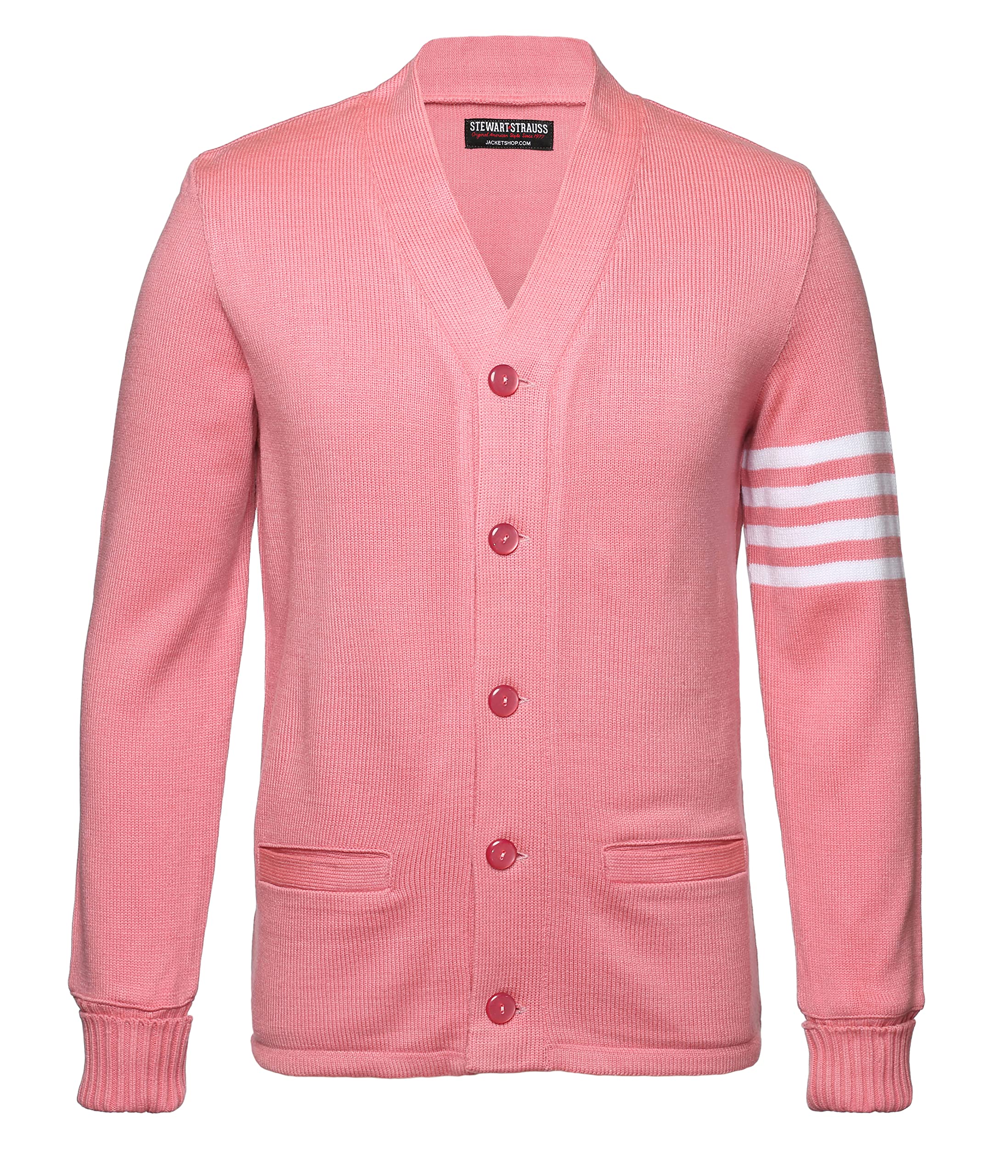 Stewart &amp; Strauss Cardigan Varsity Letter Sweater