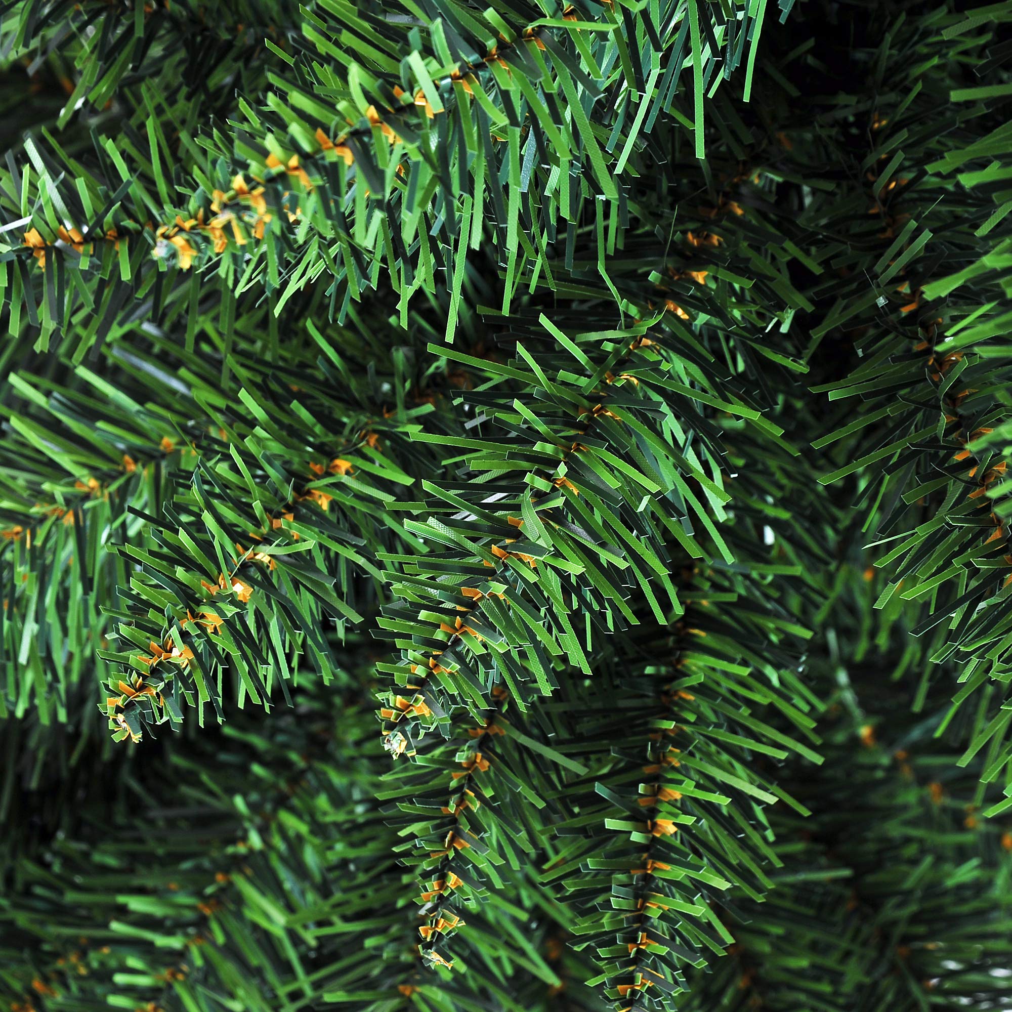 HOMCOM Árbol de Navidad Estrecho 180 cm, Árbol Artificial con 390 Ramas, Base de Plástico Desmontable, Fácil Montaje, para Salón Interior, Verde