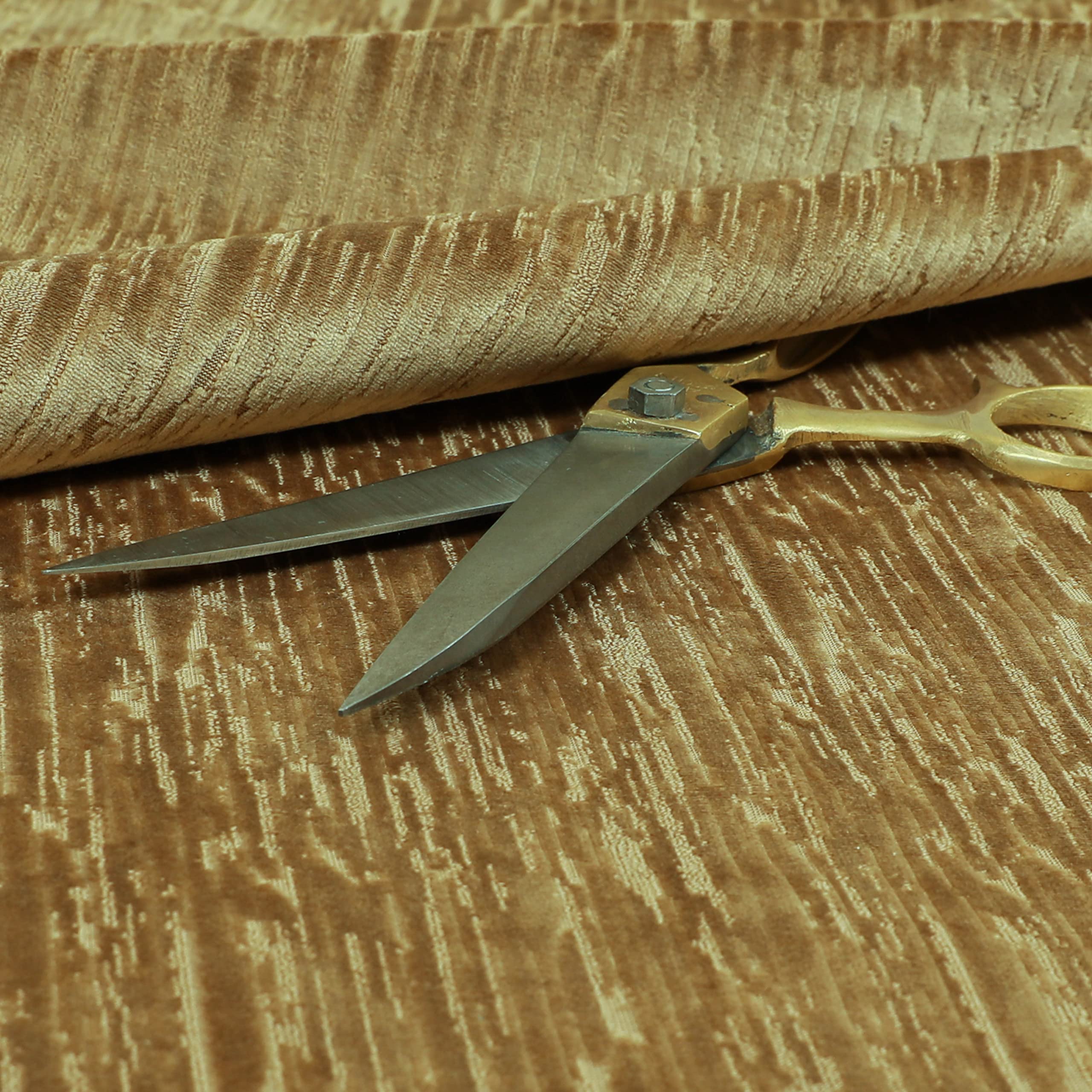 Redbrick Mill Fabrics Flame Retardant Quality Soft Textured Mocha Velvet Velour Upholstery Curtains Furnishing Fabric by The Metre, 135cm Width (Per Metre)