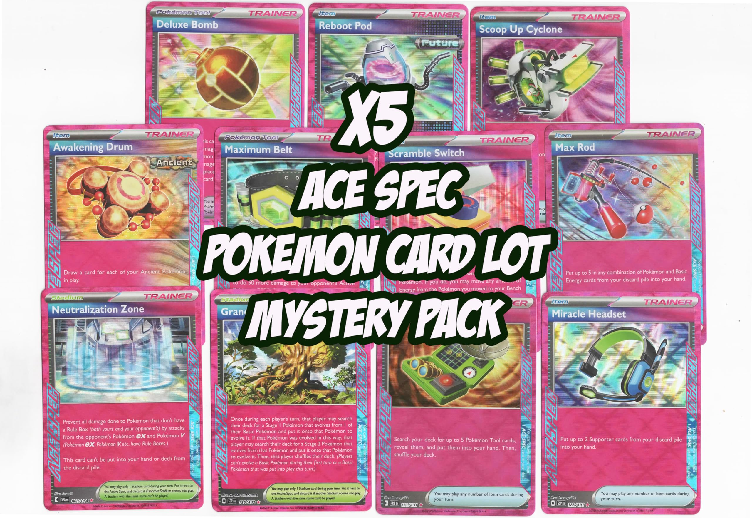 all ace spec cards pokemon Pokmon TCG Japan's Cyber Judge & Wild Force Preview: SPECs Card Type / HP / Stage Attention, Trainers! Significant changes are