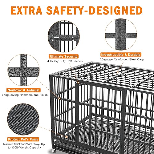 BOLDBONE 54/48/38 Inch Heavy Duty Indestructible And