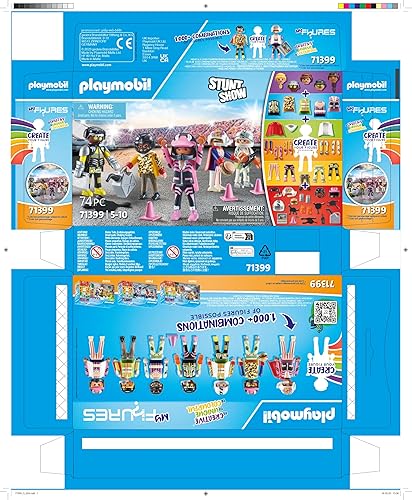 Miniatura 8 de Playmobil 71399 My Figures Stunt Show