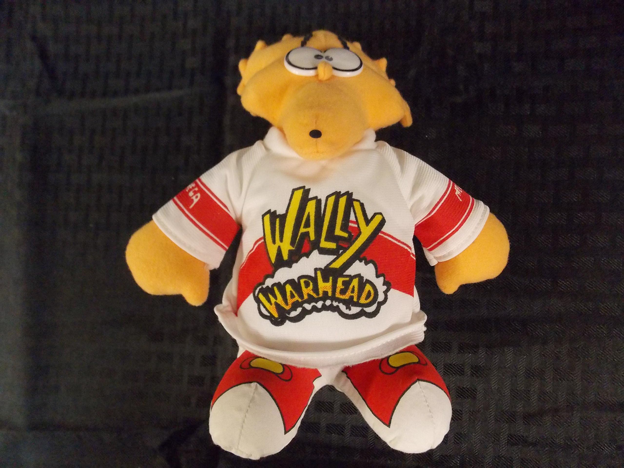 Mega Wally Warhead (Wally Beanie Advertising Figure & Mega Warheads Candy), Vintage 1992