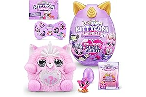 Kittycorn Surprise Series 2 (Chinchilla Cat) by ZURU, Collectible Plush Stuffed Animal,...