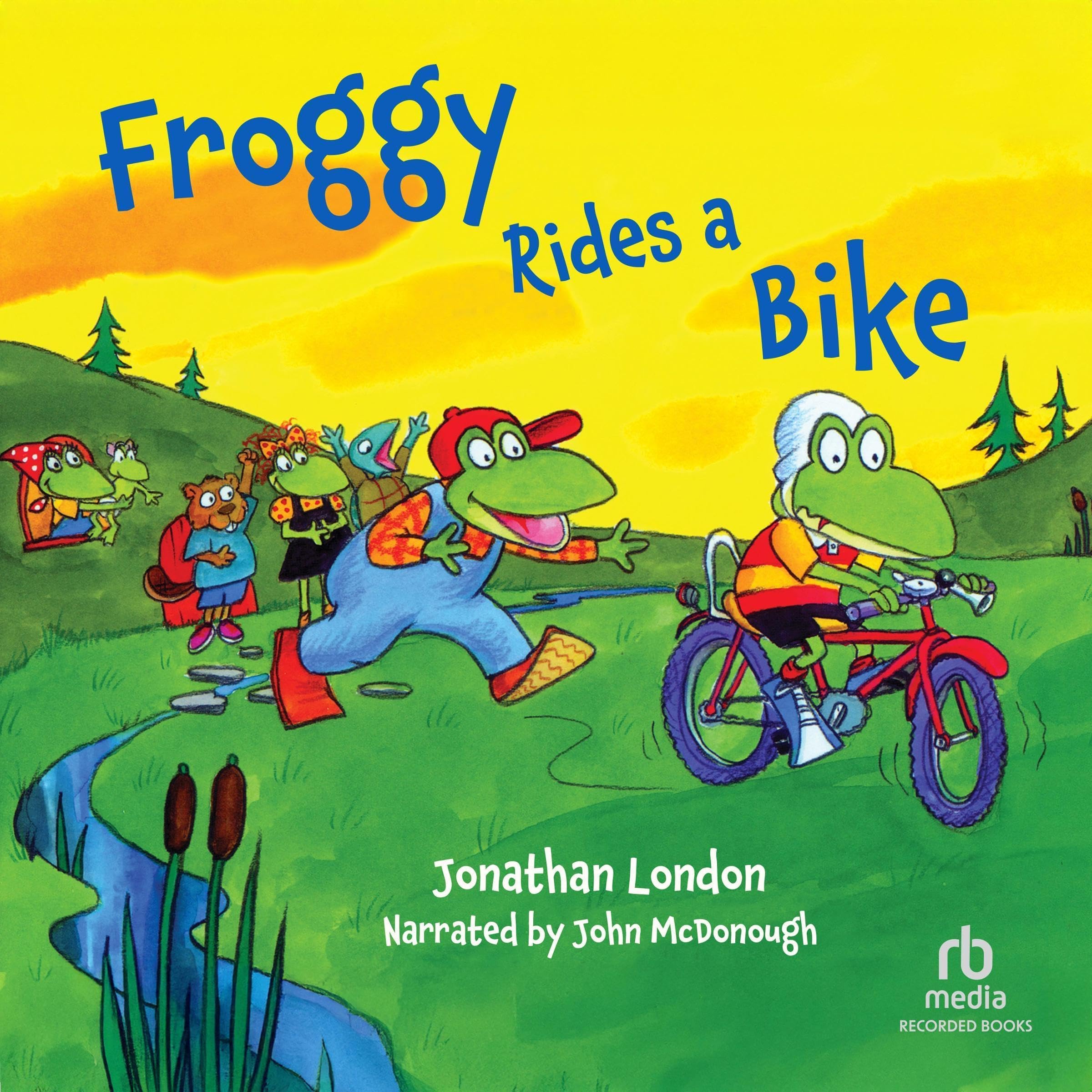 Cover art for Froggy Rides a Bike
