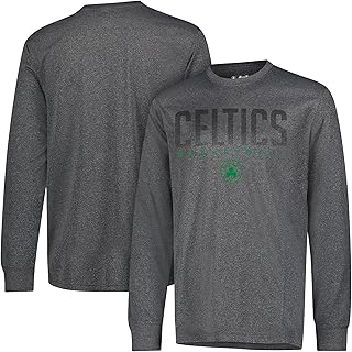 Ultra Game Men's NBA Official Super Soft Game Day Long Sleeve T-Shirt