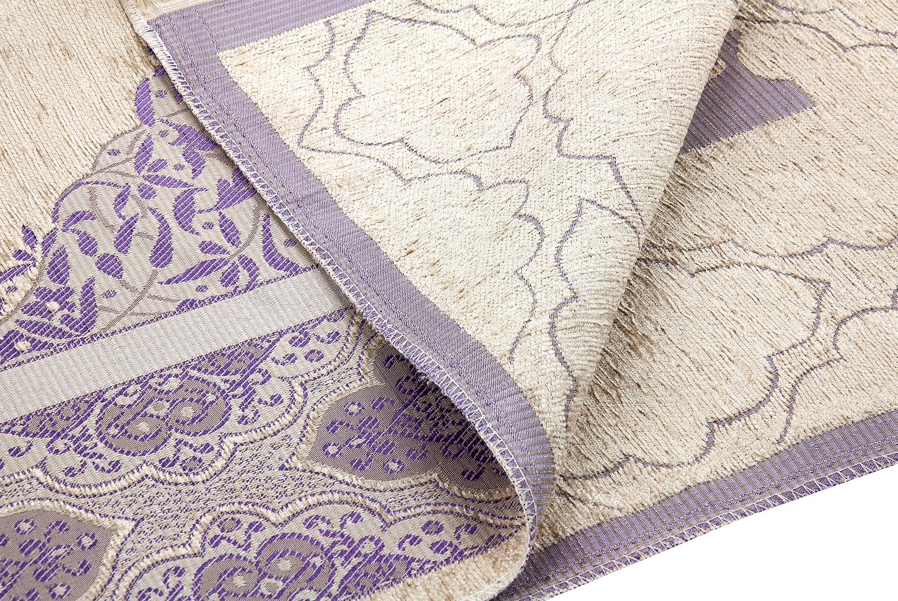 Miss Tesettür ihvan online Muslim Prayer Rug with Prayer Beads, Janamaz, Soft Sajadah - Image 3